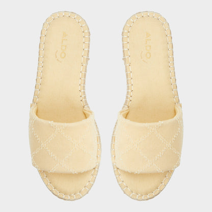 Erireni Dark Yellow Women's Platform sandals - Slide sandal | Aldo Best Seller
