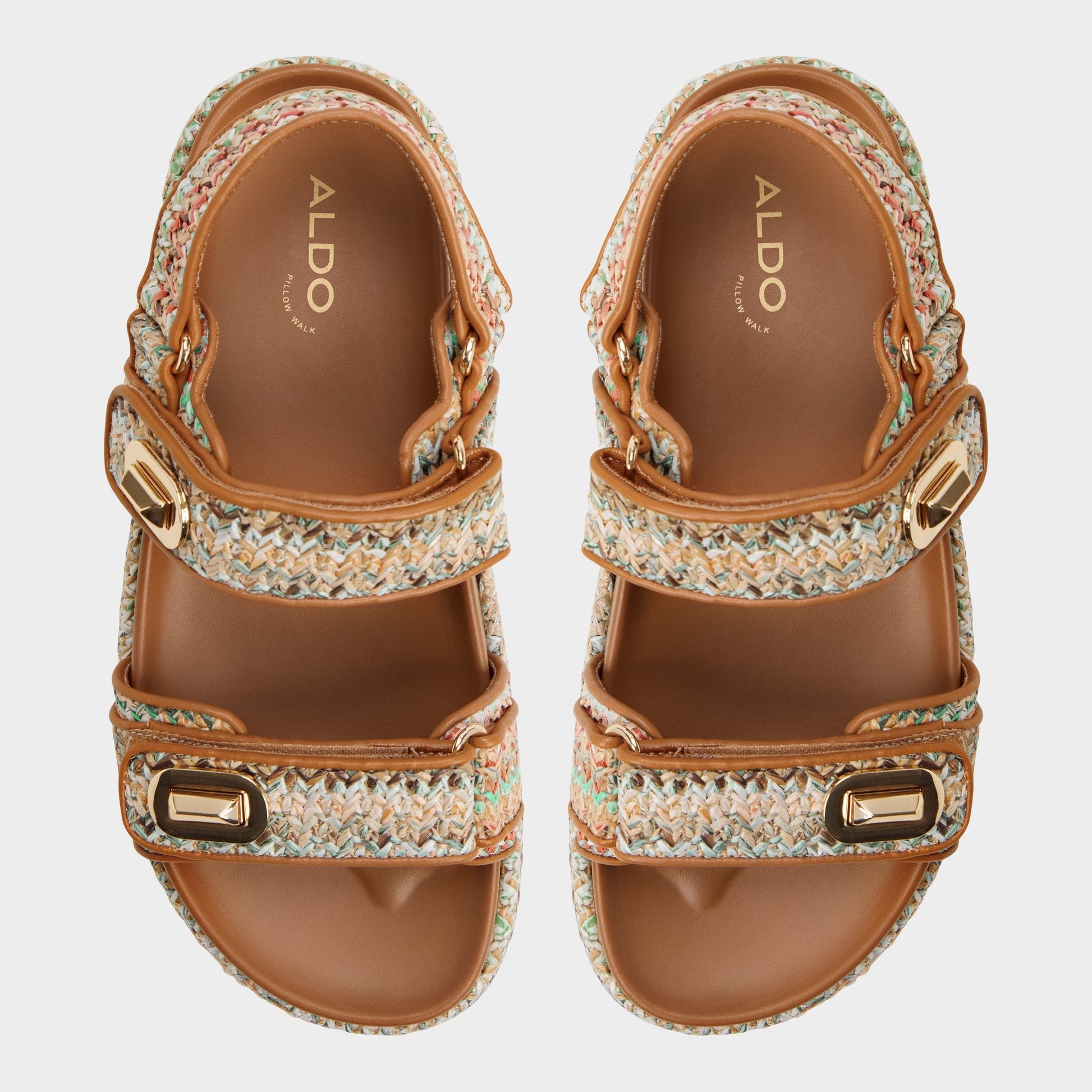 Sunhaven Bright Multi Women's Platform sandals - Footbed sandal | Aldo Recommended
