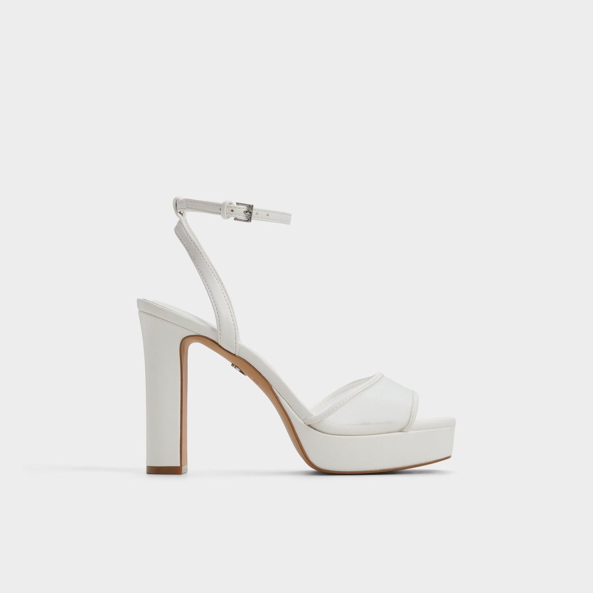 Chicglimmer Other White Women's Platform sandals - Strappy heeled sandal, Block heel | Aldo Signature