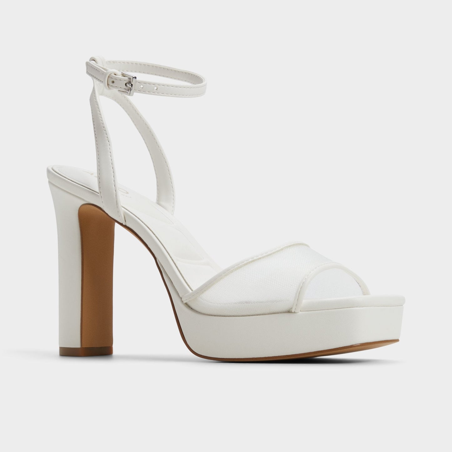 Chicglimmer Other White Women's Platform sandals - Strappy heeled sandal, Block heel | Aldo Signature