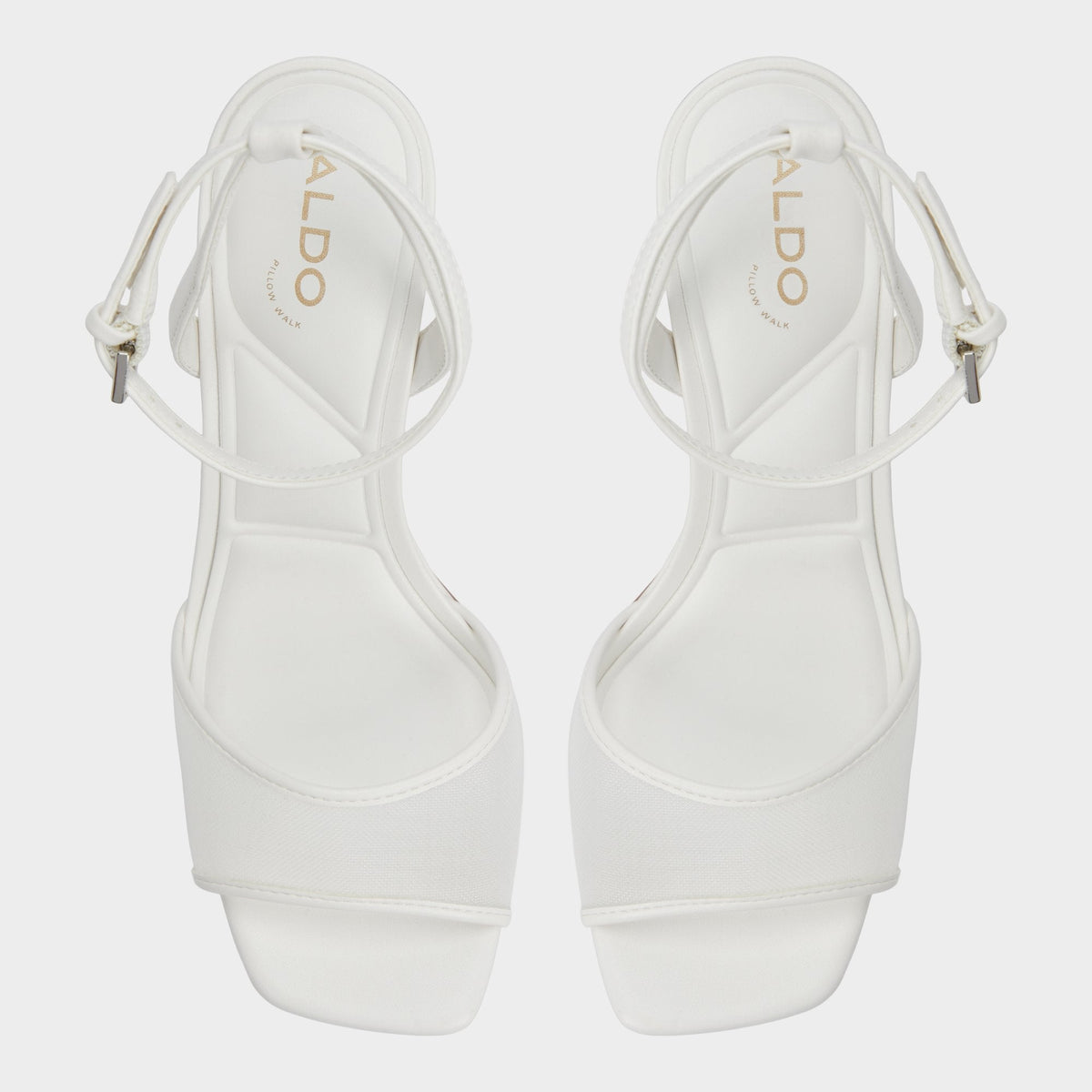 Chicglimmer Other White Women's Platform sandals - Strappy heeled sandal, Block heel | Aldo Signature