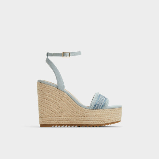 Aberitram Denim Women's Platform sandals - Wedge sandal | Aldo Essential