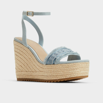 Aberitram Denim Women's Platform sandals - Wedge sandal | Aldo Essential