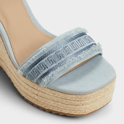 Aberitram Denim Women's Platform sandals - Wedge sandal | Aldo Essential