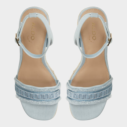 Aberitram Denim Women's Platform sandals - Wedge sandal | Aldo Essential