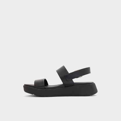 Silyia Black Women's Sandals - Flat sandal | Aldo New