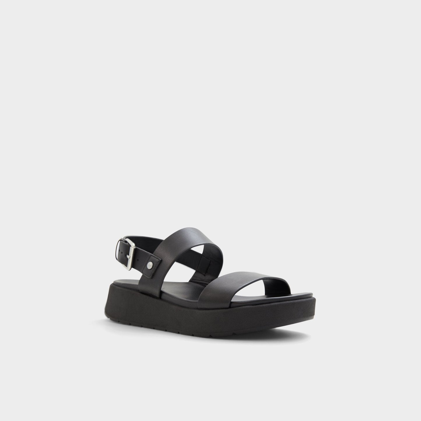 Silyia Black Women's Sandals - Flat sandal | Aldo New
