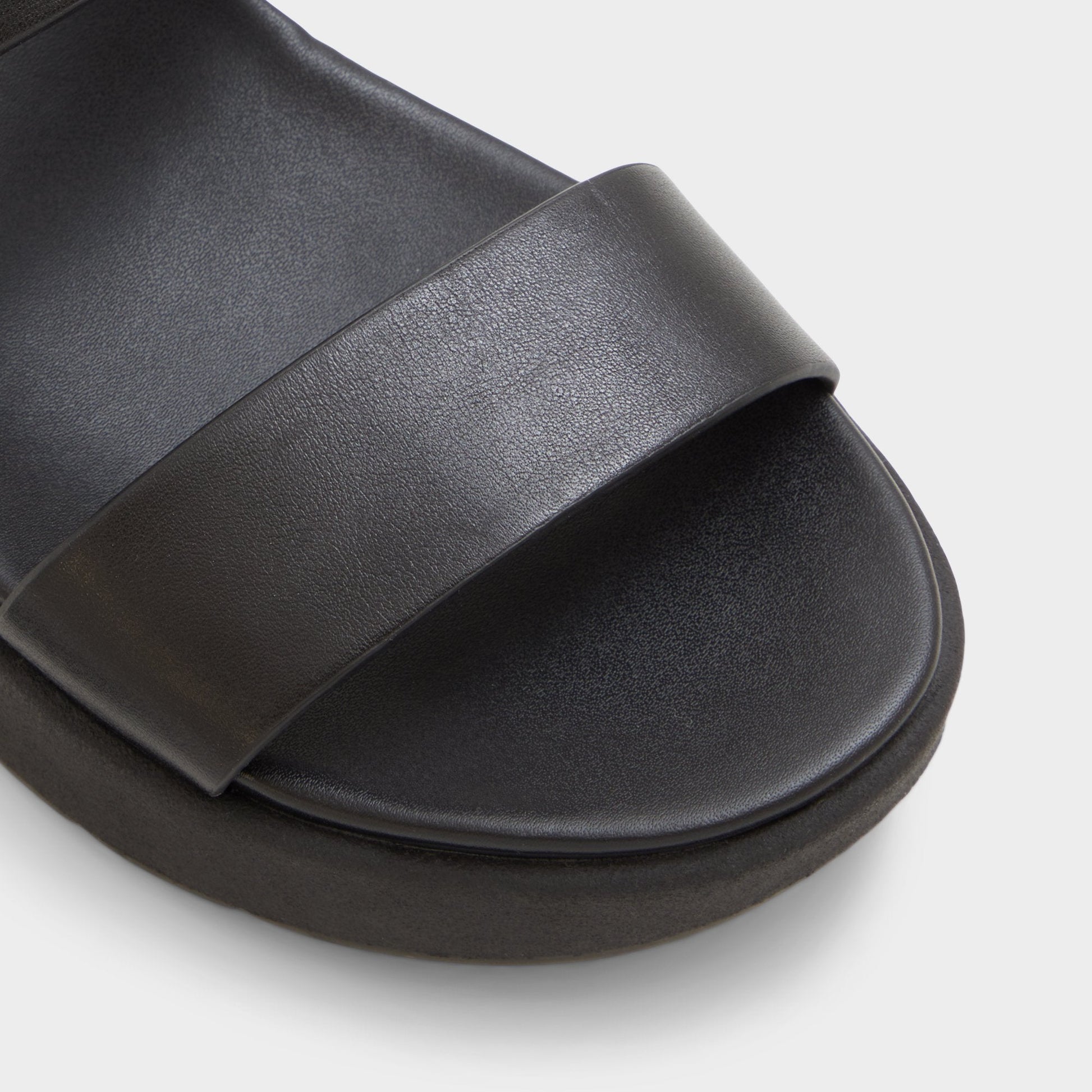 Silyia Black Women's Sandals - Flat sandal | Aldo New