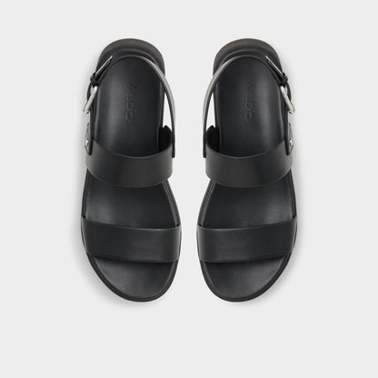 Silyia Black Women's Sandals - Flat sandal | Aldo New