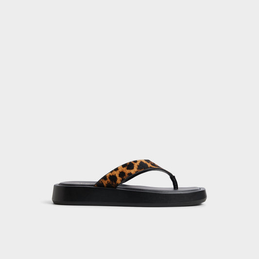 Grettle Brown Multi Women's Flats - Flip flop, Platform | Aldo Recommended