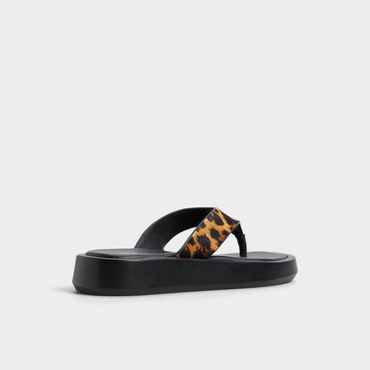 Grettle Brown Multi Women's Flats - Flip flop, Platform | Aldo Recommended