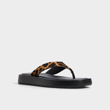 Grettle Brown Multi Women's Flats - Flip flop, Platform | Aldo Recommended