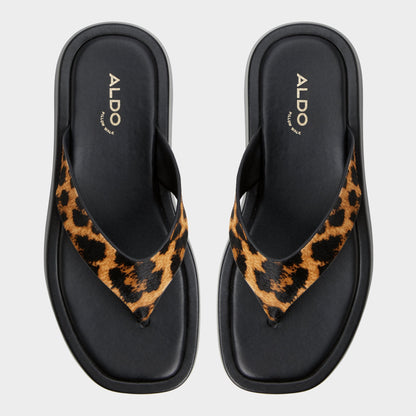 Grettle Brown Multi Women's Flats - Flip flop, Platform | Aldo Recommended