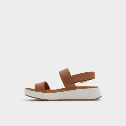 Silyia Dark Beige Women's Sandals - Flat sandal | Aldo Classic