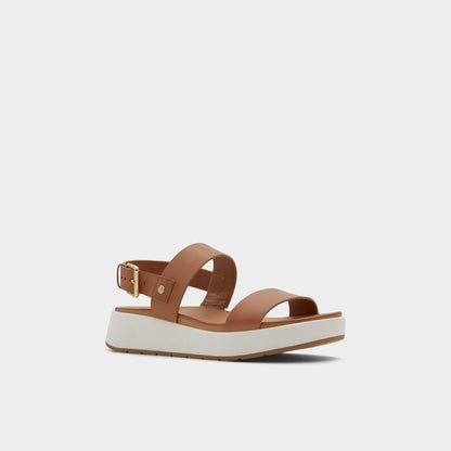 Silyia Dark Beige Women's Sandals - Flat sandal | Aldo Classic