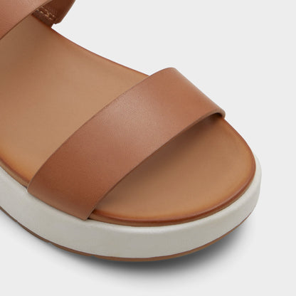 Silyia Dark Beige Women's Sandals - Flat sandal | Aldo Classic