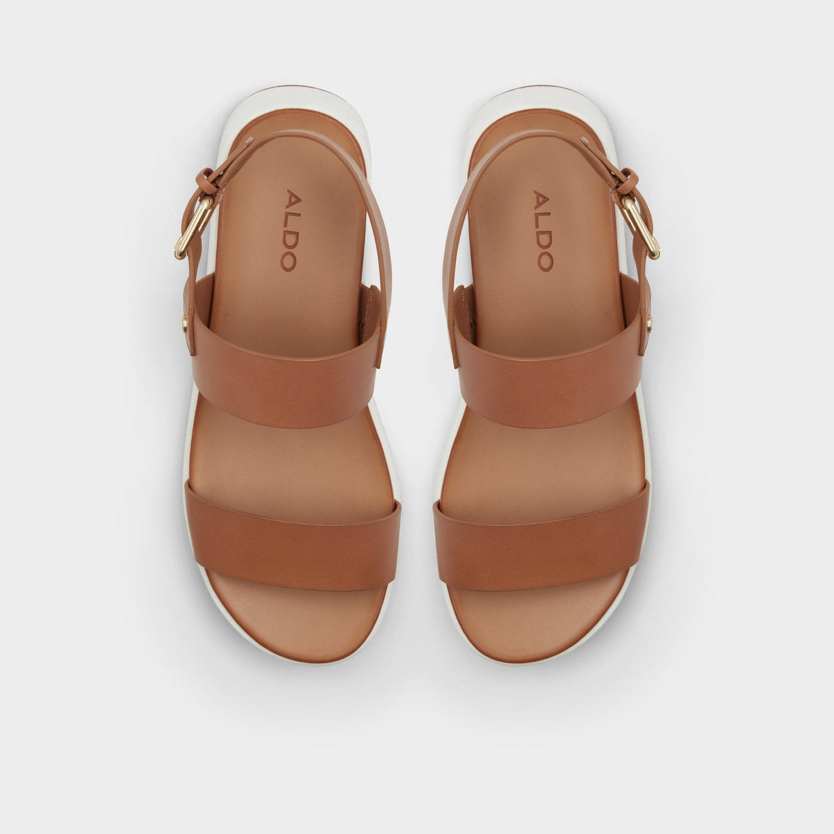 Silyia Dark Beige Women's Sandals - Flat sandal | Aldo Classic