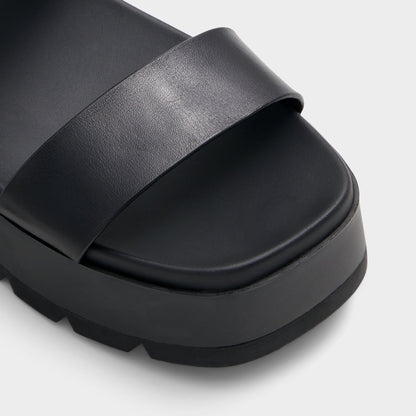 Thila Open Black Women's Wedges - Wedge sandal | Aldo Premium