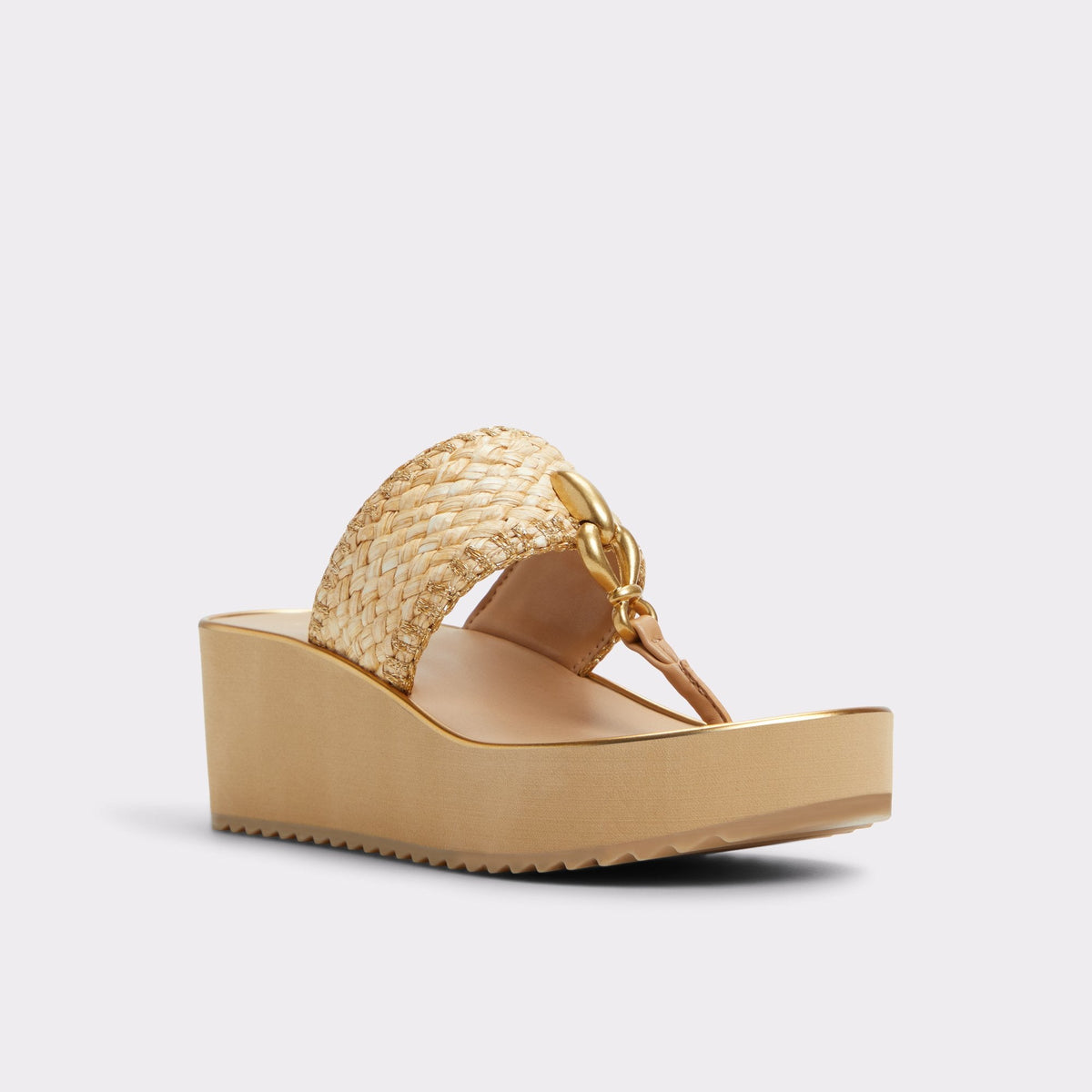 Penelopy Natural Women's Wedges - Wedge sandal, Wedge heel | Aldo New