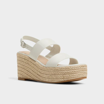 Keoni Open White Women's Platform sandals - Wedge sandal | Aldo Featured