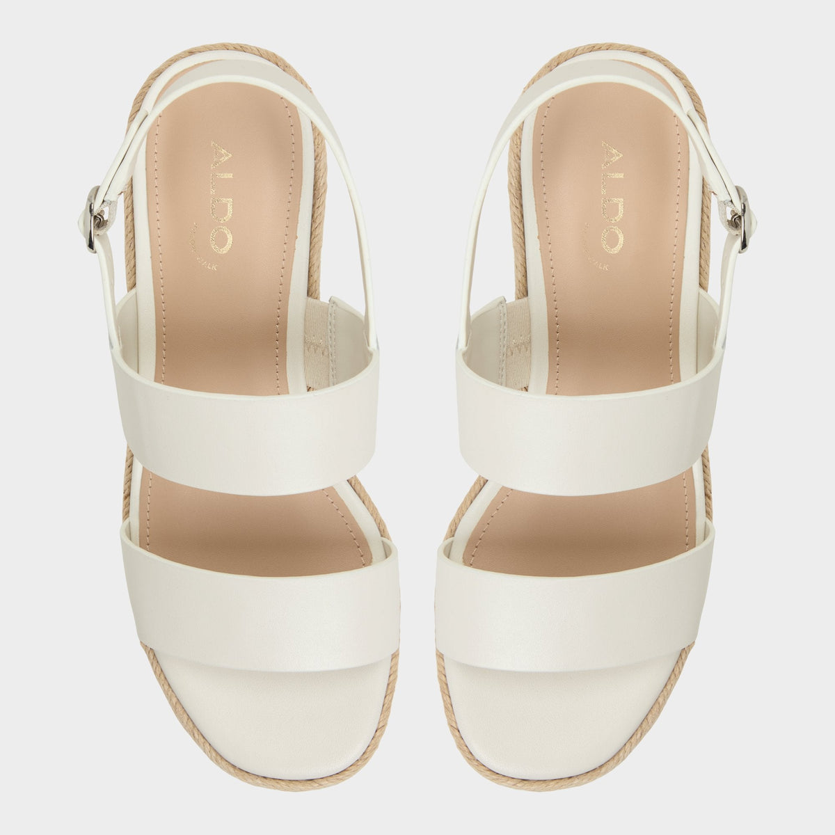 Keoni Open White Women's Platform sandals - Wedge sandal | Aldo Featured