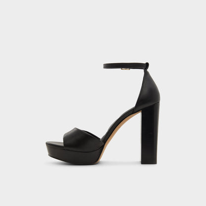 Enaegyn2.0 Black Women's Platform sandals - Strappy heeled sandal, Platform | Aldo Trending