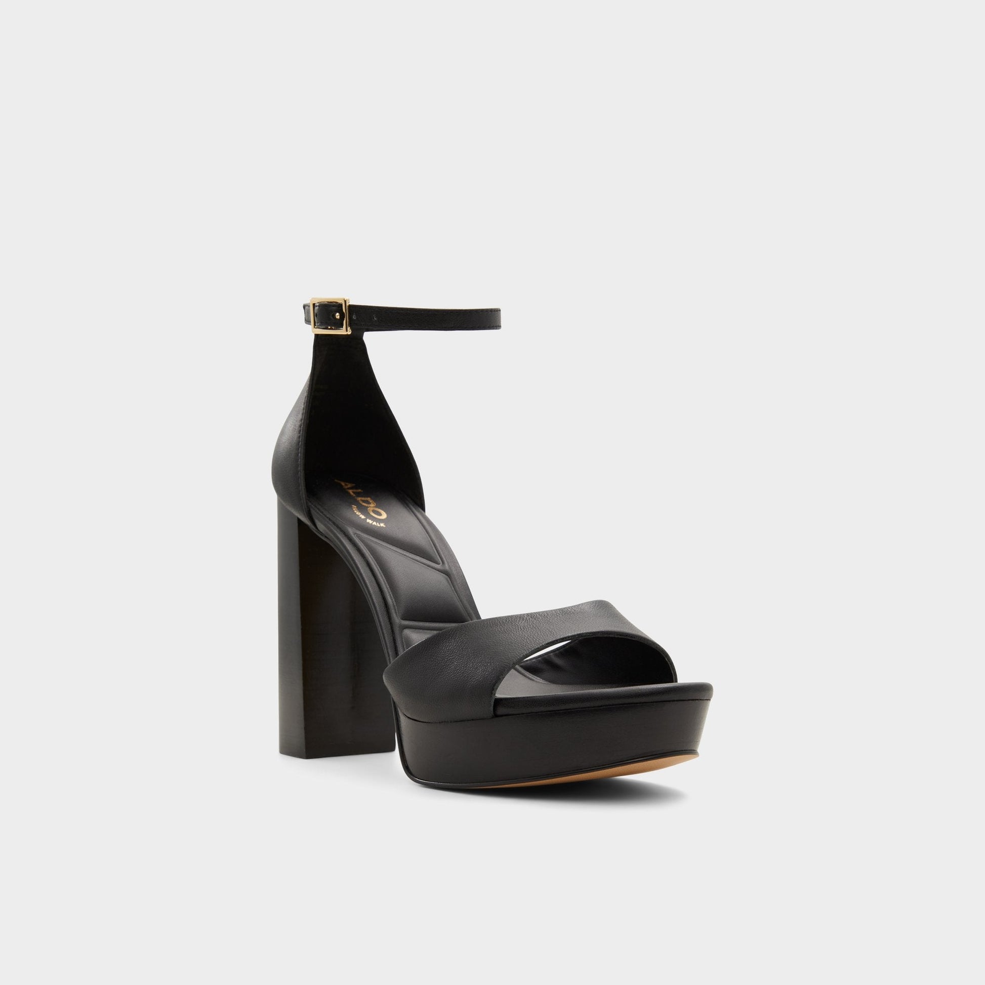 Enaegyn2.0 Black Women's Platform sandals - Strappy heeled sandal, Platform | Aldo Trending
