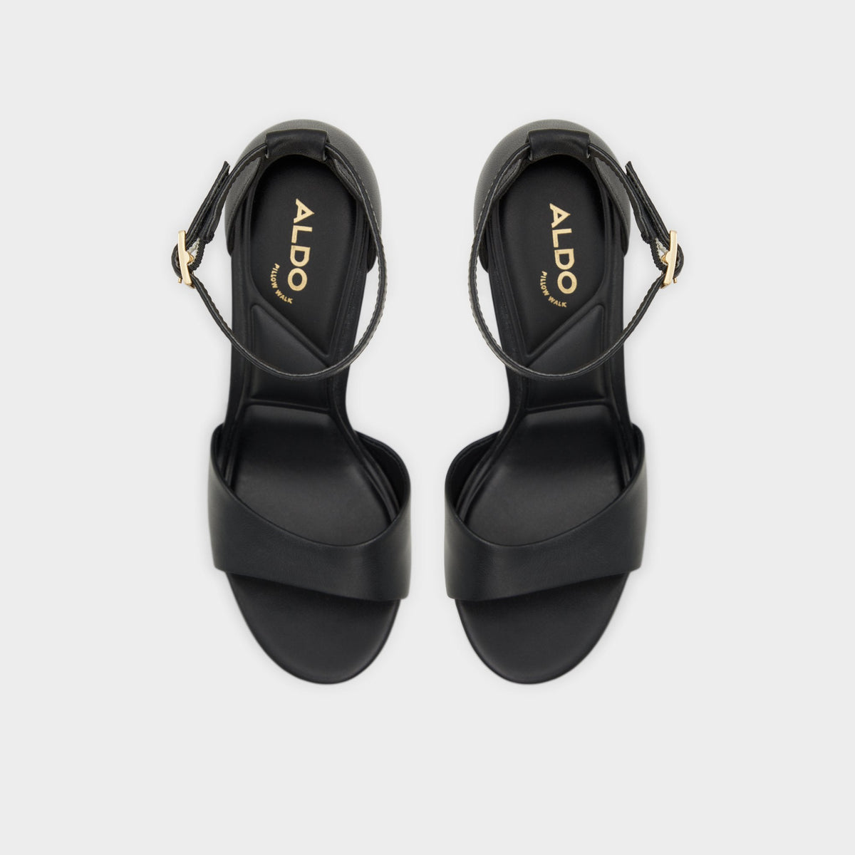 Enaegyn2.0 Black Women's Platform sandals - Strappy heeled sandal, Platform | Aldo Trending