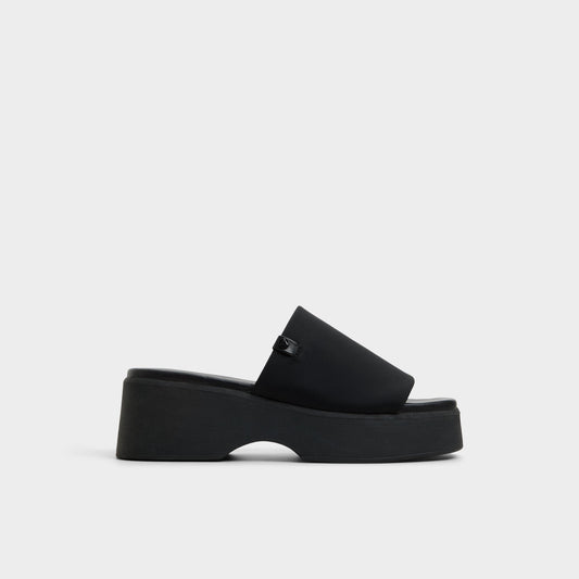 Yassa Black Women's Wedges - Wedge sandal | Aldo Recommended
