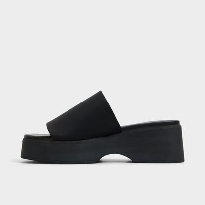 Yassa Black Women's Wedges - Wedge sandal | Aldo Recommended