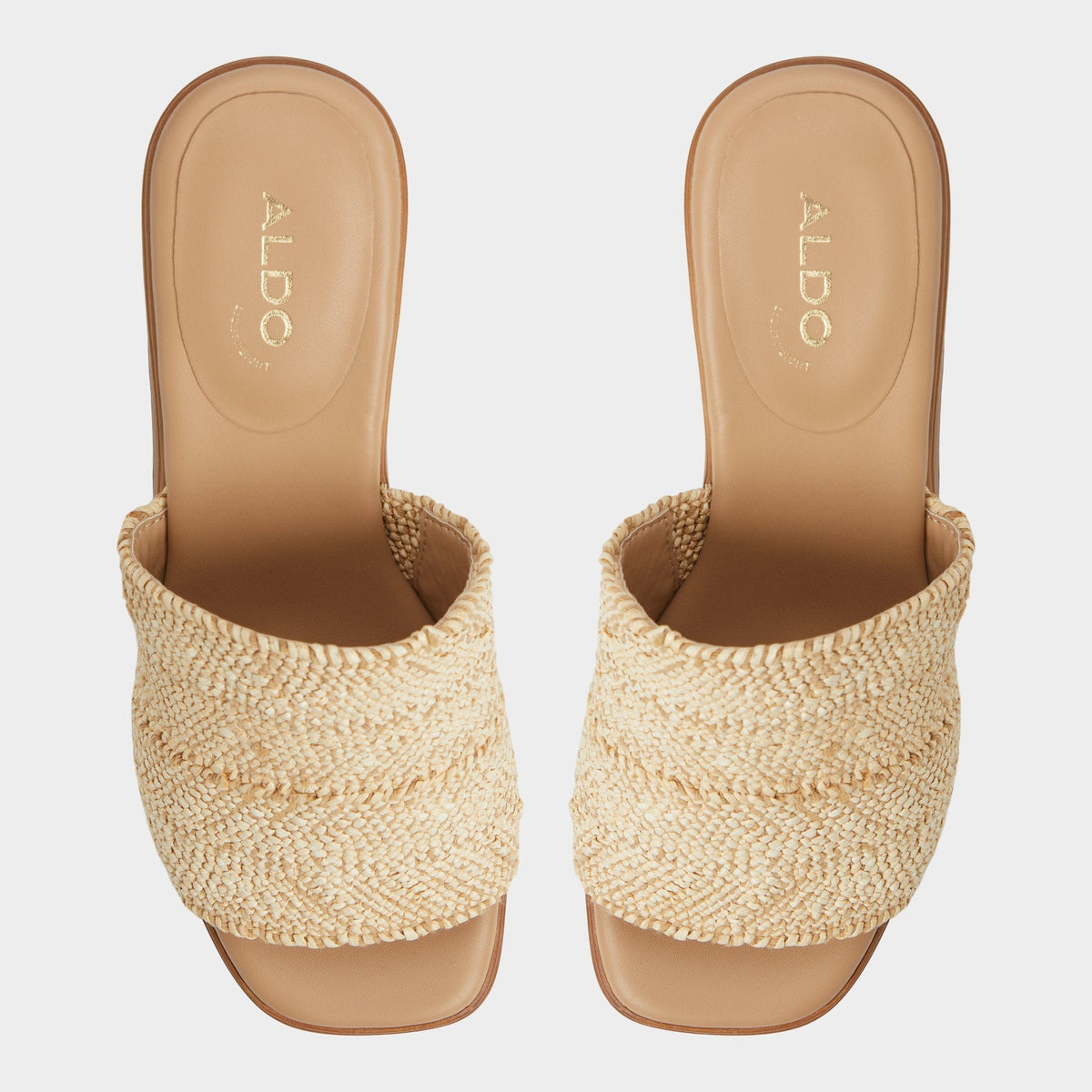 Maysee Natural Women's Platform sandals - Heeled mule, Platform | Aldo Exclusive