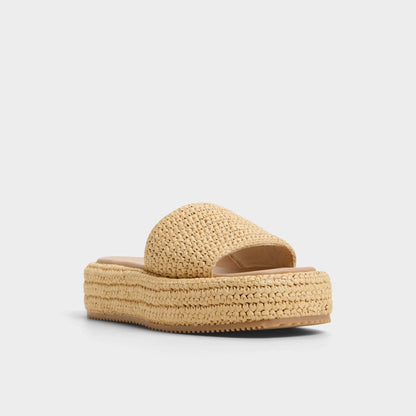 Bohemina Natural Women's Platform sandals - Flatform sandal | Aldo Essential