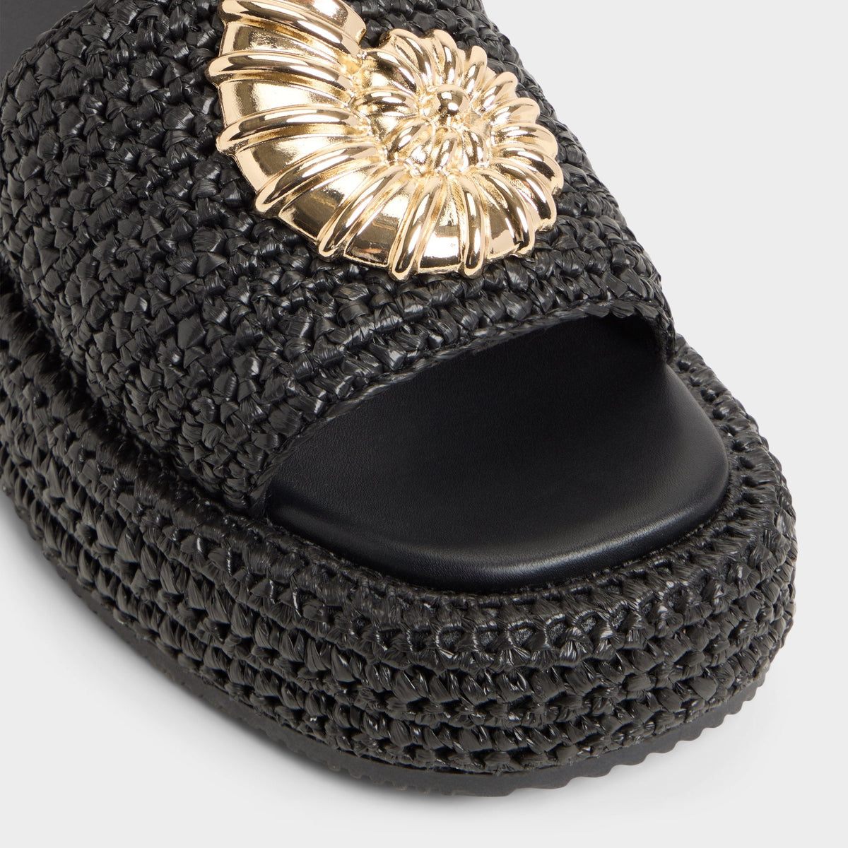 Justbeachy Black Women's Platform sandals - Flatform sandal | Aldo Featured
