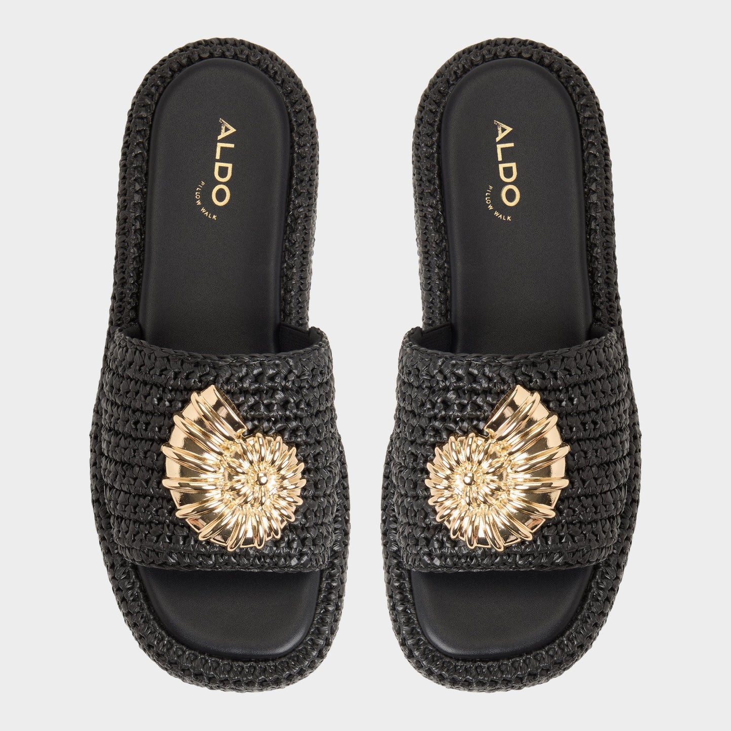 Justbeachy Black Women's Platform sandals - Flatform sandal | Aldo Featured