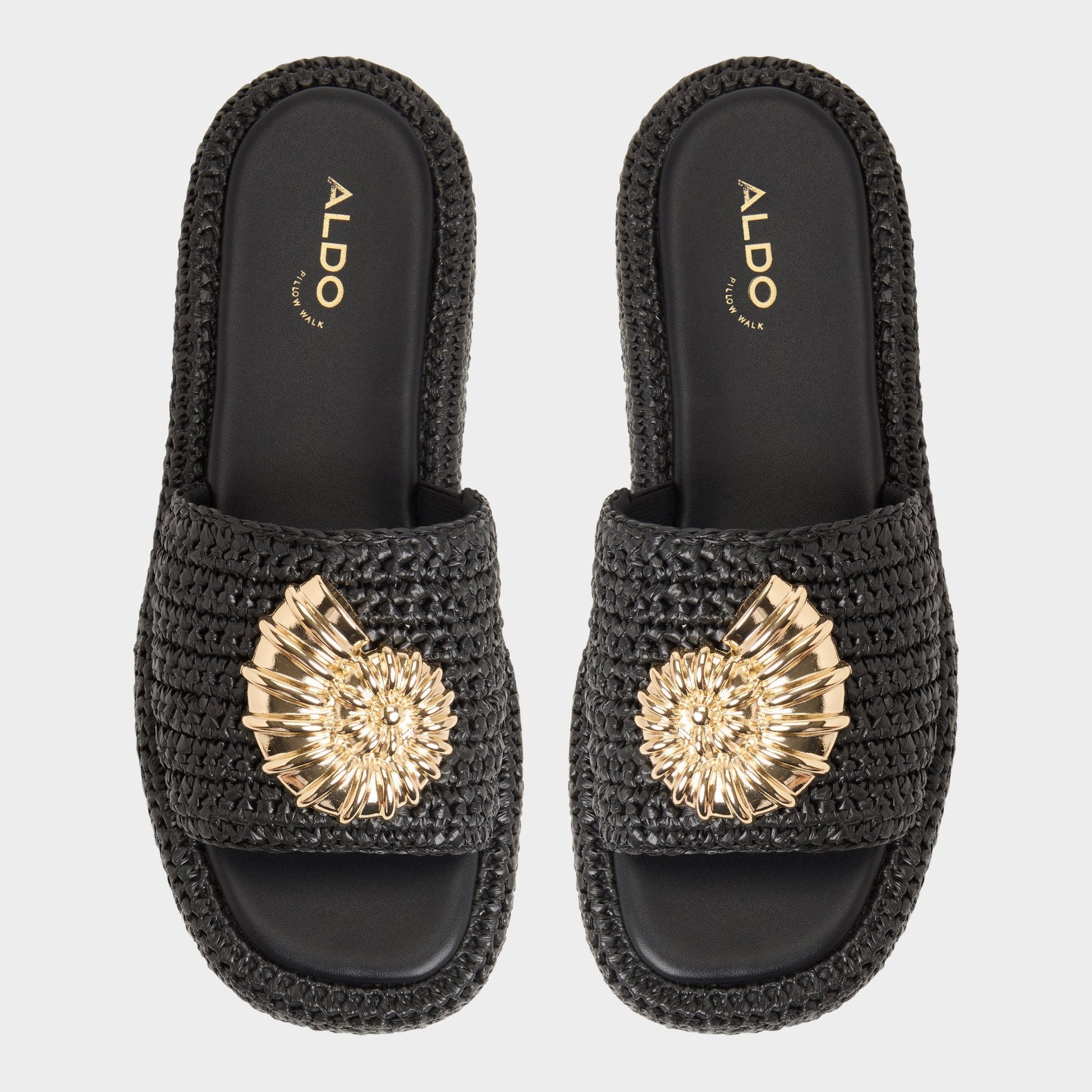 Justbeachy Black Women's Platform sandals - Flatform sandal | Aldo Featured