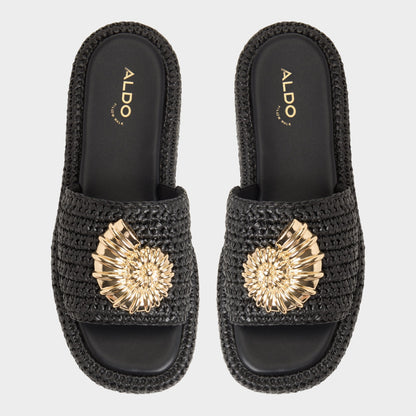 Justbeachy Black Women's Platform sandals - Flatform sandal | Aldo Featured