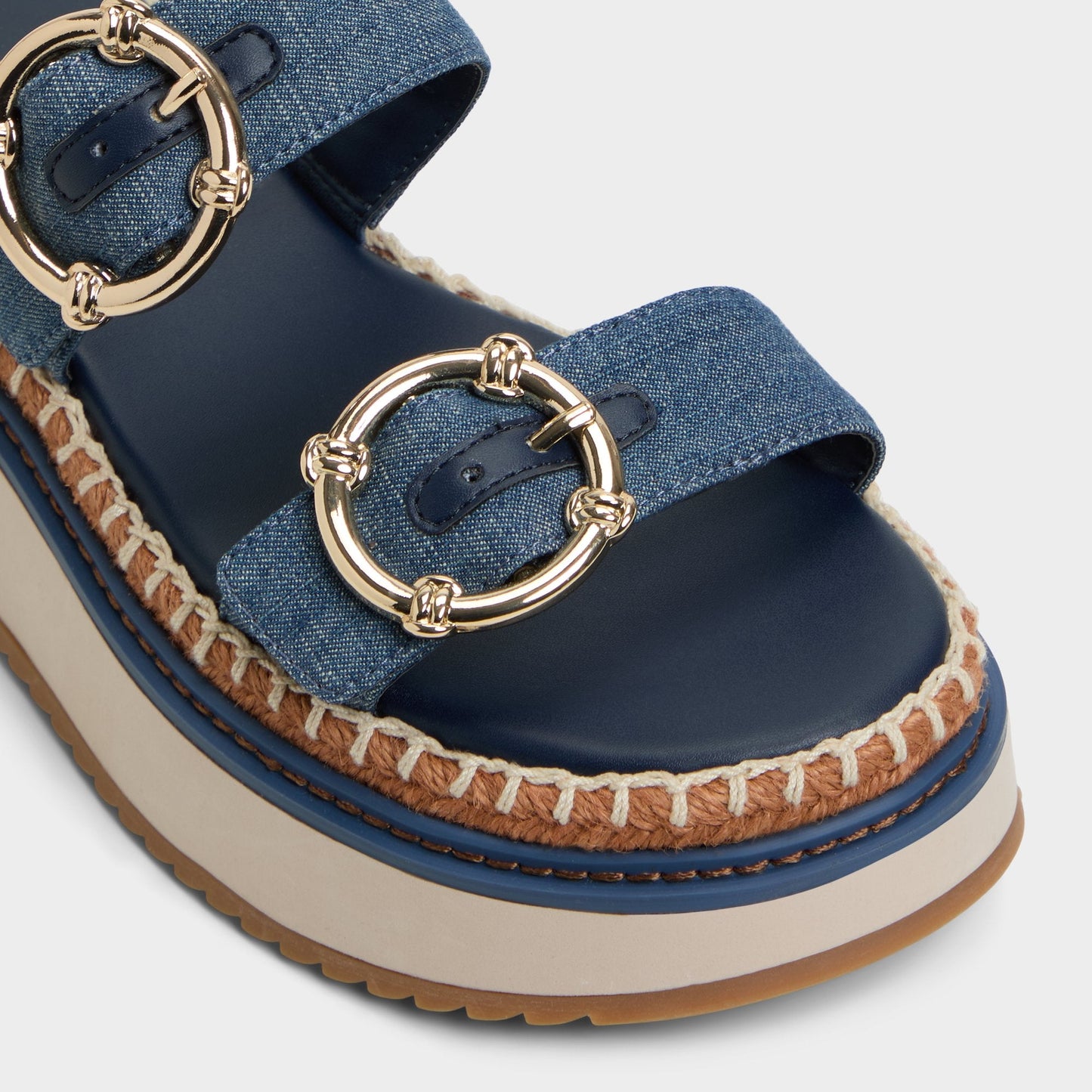 Kaeithien Dark Blue Women's Platform sandals - Slide sandal | Aldo Popular