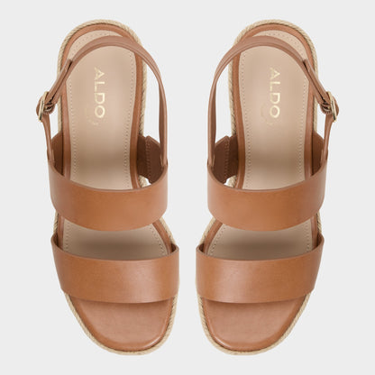 Keoni Medium Brown Women's Platform sandals - Wedge sandal | Aldo Trending