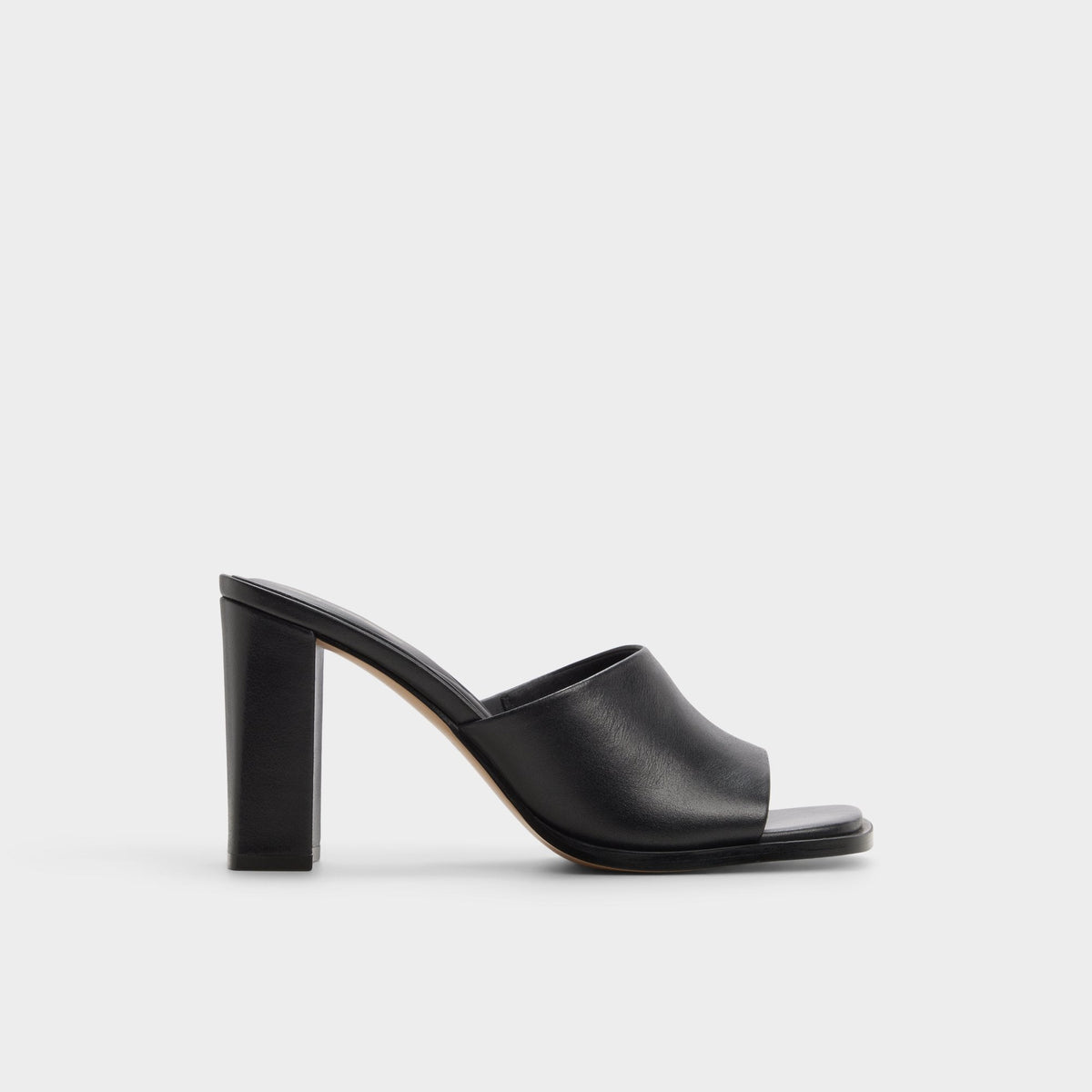 Re in Sophia Black - Heeled mule, Block heel | Aldo Exclusive