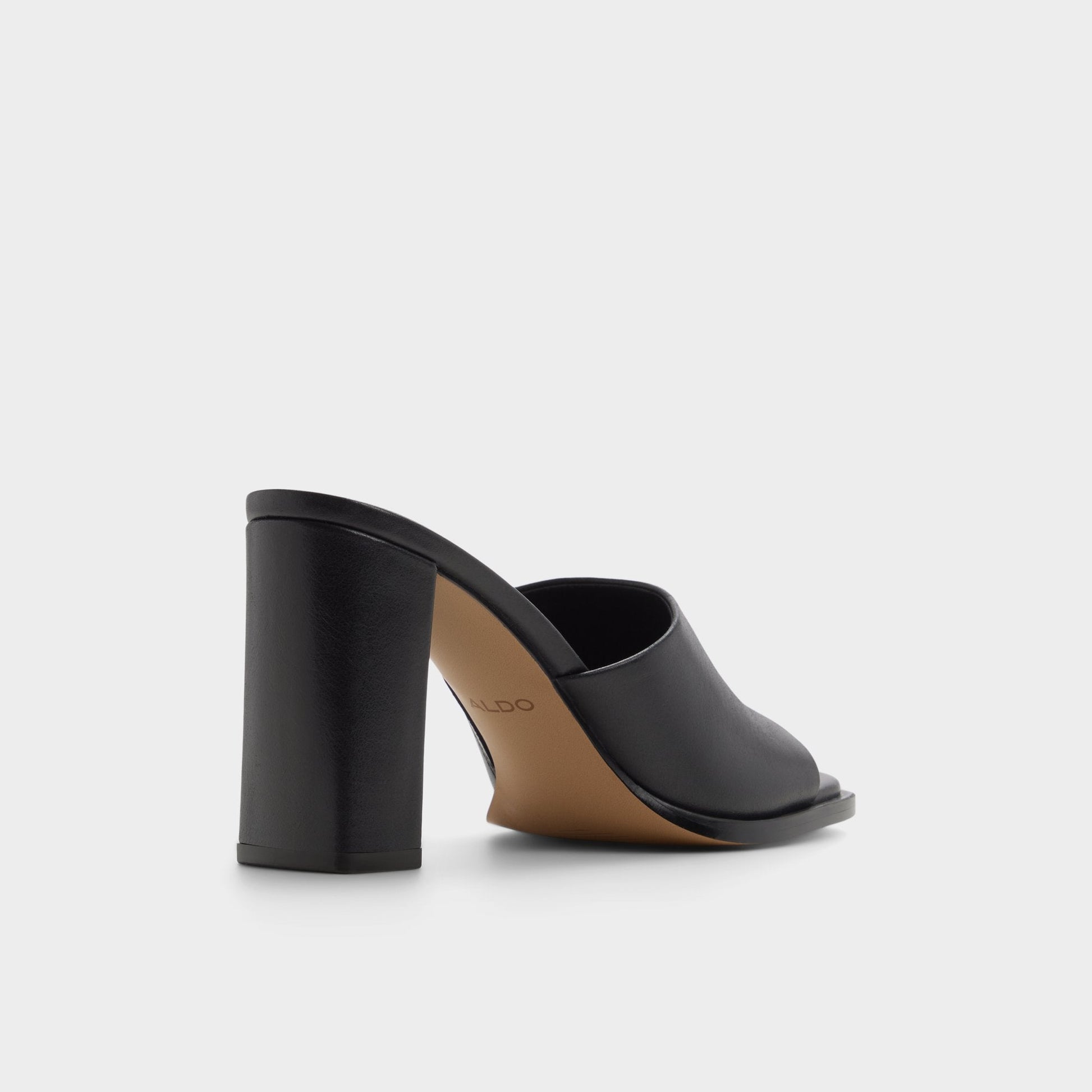 Re in Sophia Black - Heeled mule, Block heel | Aldo Exclusive