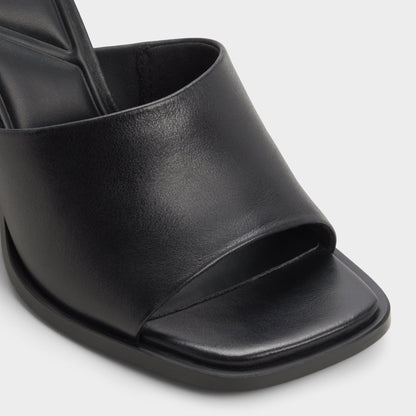 Re in Sophia Black - Heeled mule, Block heel | Aldo Exclusive