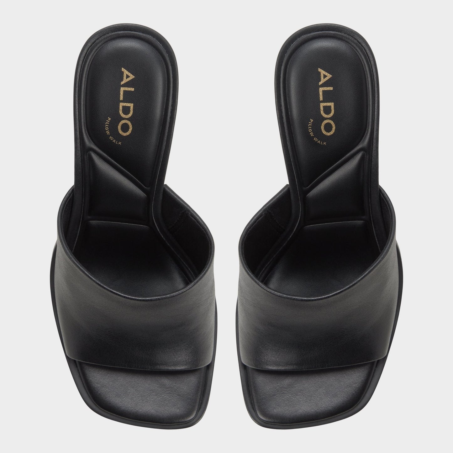 Re in Sophia Black - Heeled mule, Block heel | Aldo Exclusive