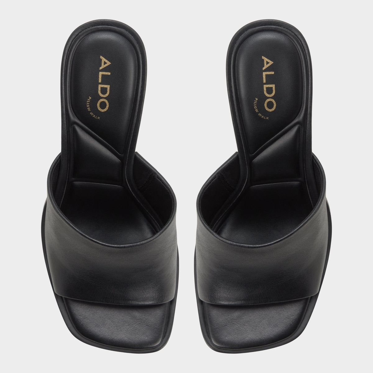 Re in Sophia Black - Heeled mule, Block heel | Aldo Exclusive