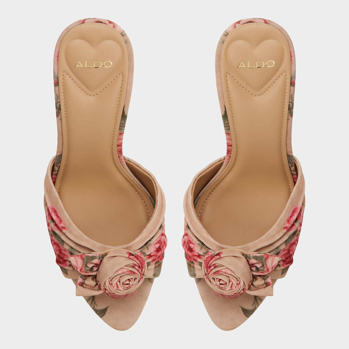 Rosalina in Beige Combo 14193392 - Heeled mule, Stiletto heel | Aldo Classic