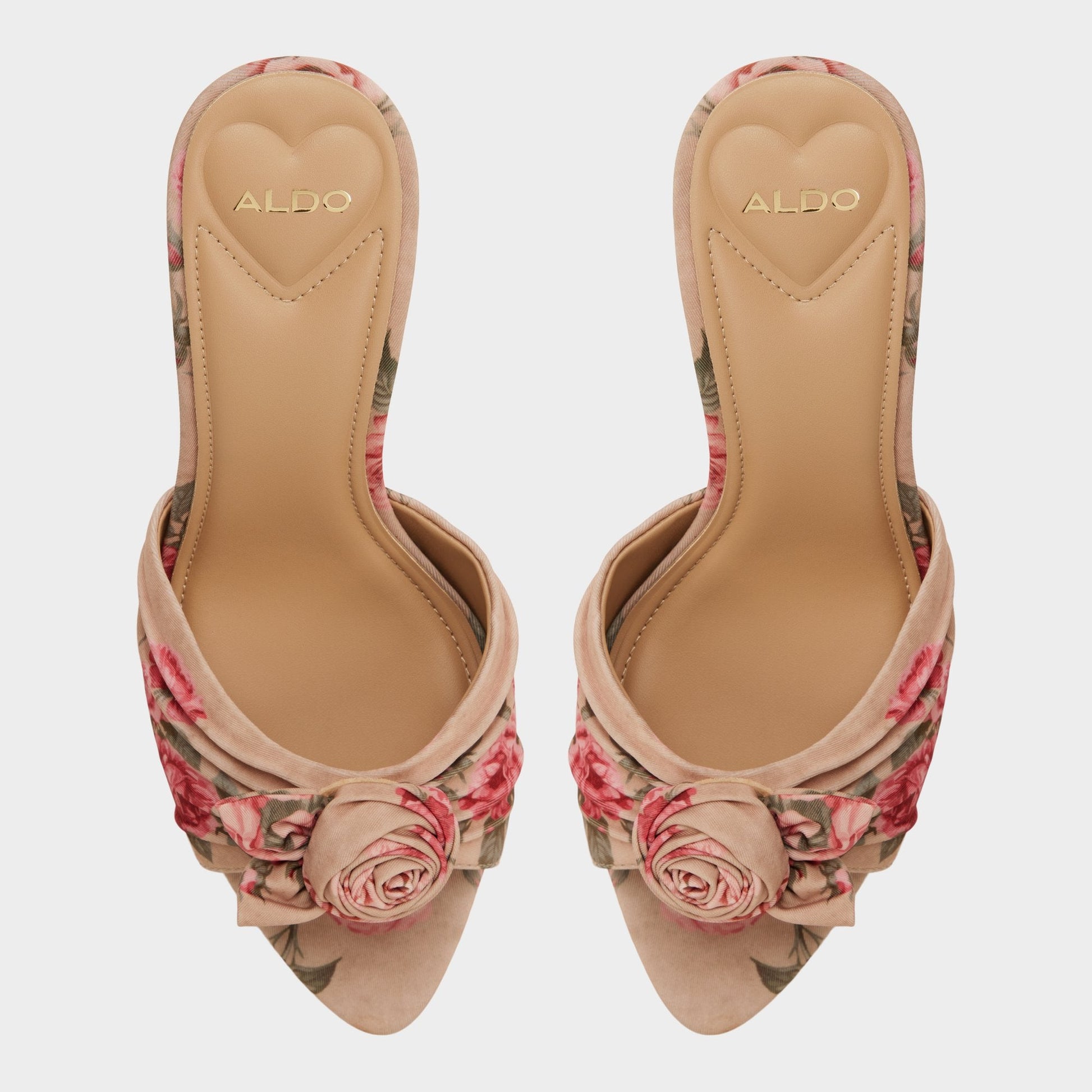 Rosalina in Beige Combo 14193392 - Heeled mule, Stiletto heel | Aldo Classic