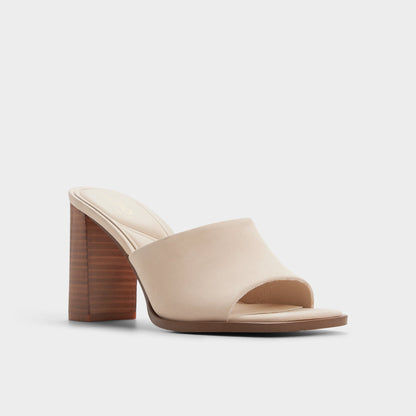 Re in Sophia Other Beige - Heeled mule, Block heel | Aldo Essential