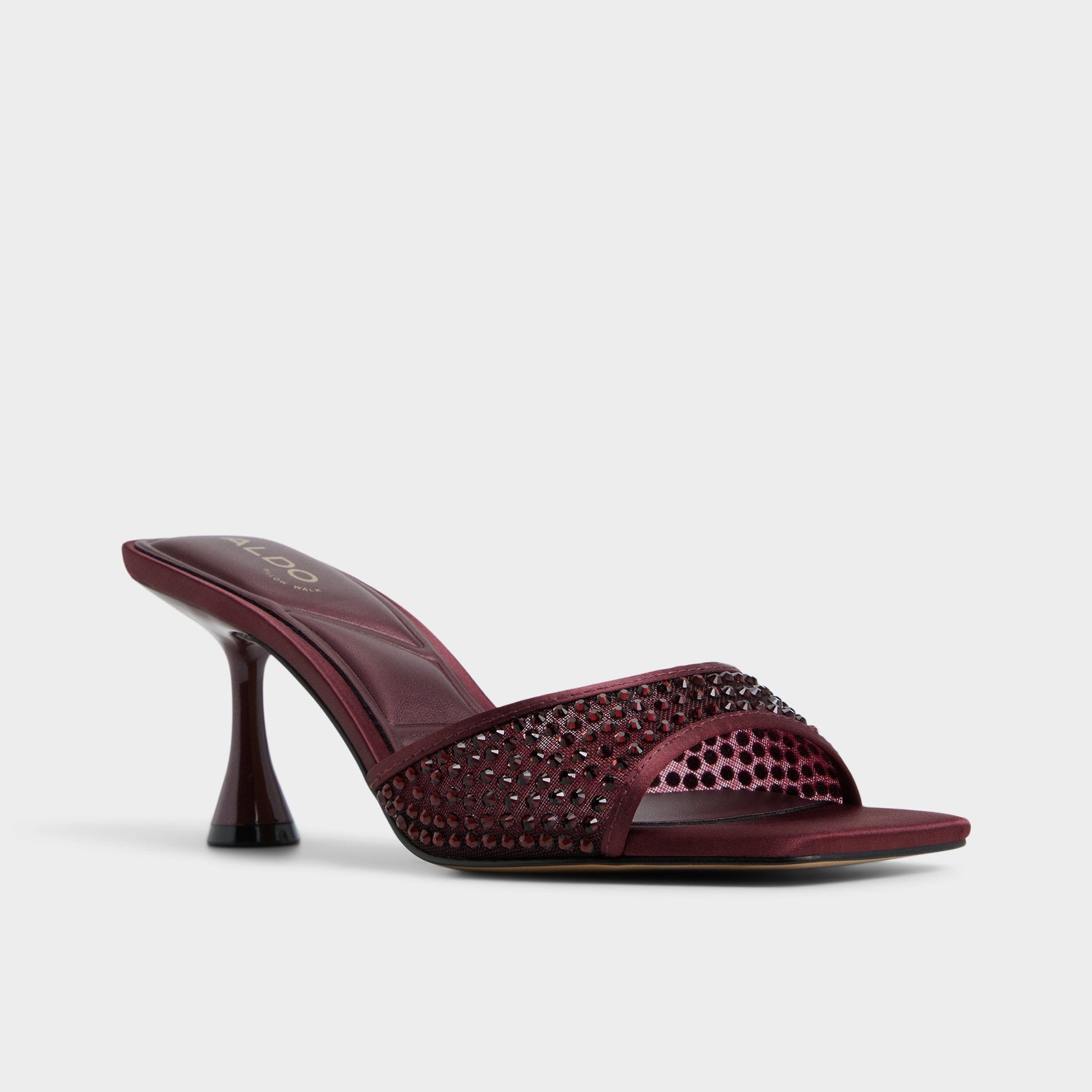 Agatha in Bordo - Heeled mule | Aldo Premium