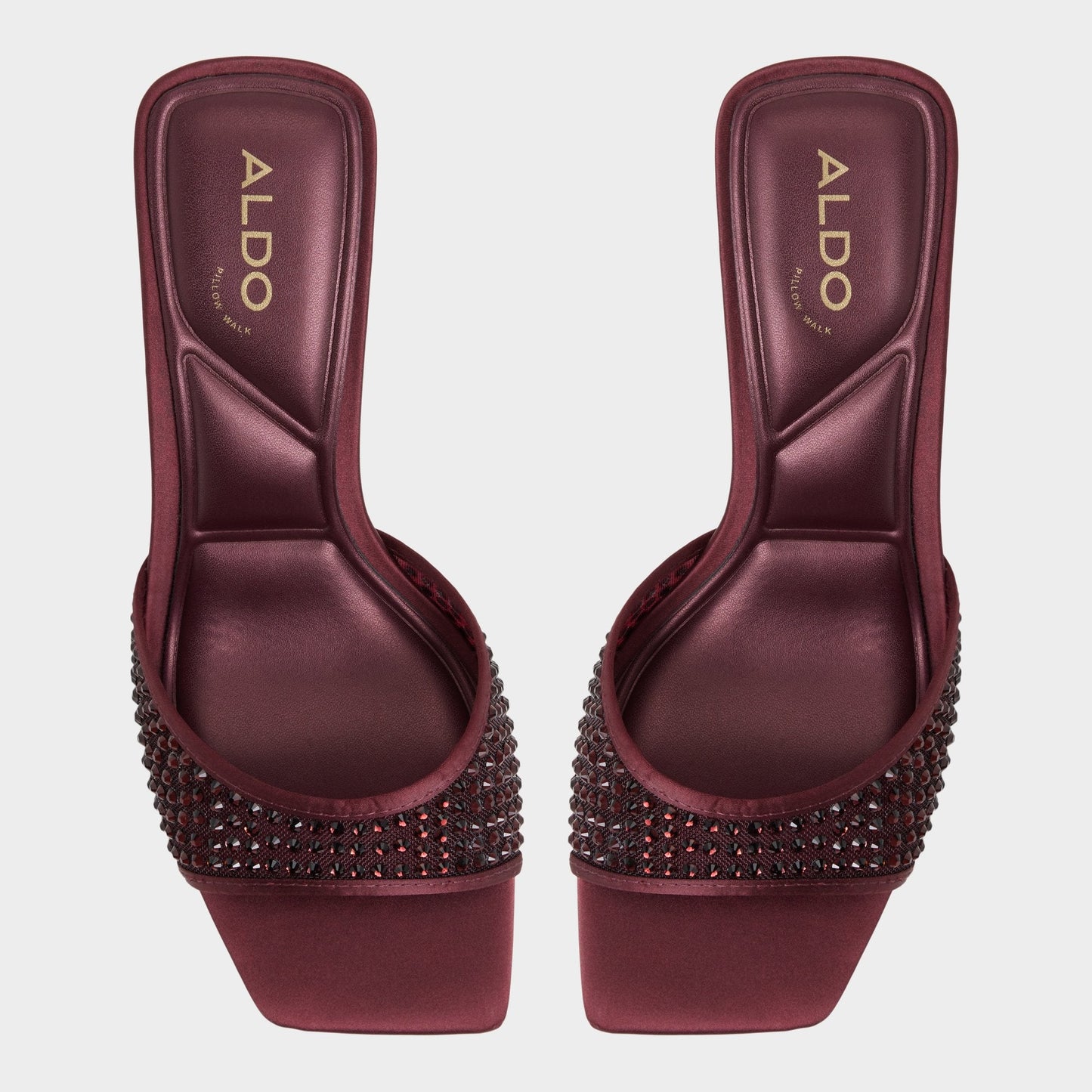 Agatha in Bordo - Heeled mule | Aldo Premium