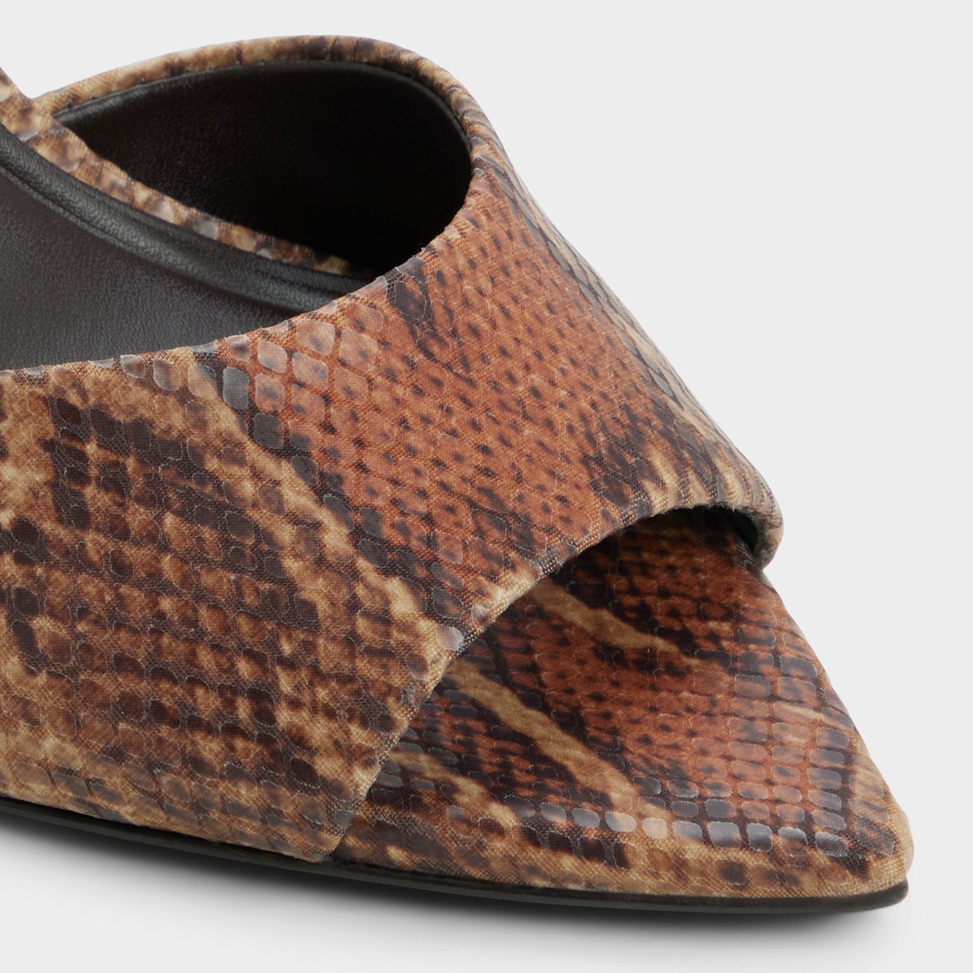 Anniebrilden in Brown Multi 14190598 - Heeled mule, Stiletto heel | Aldo New