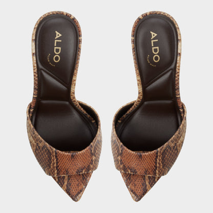 Anniebrilden in Brown Multi 14190598 - Heeled mule, Stiletto heel | Aldo New